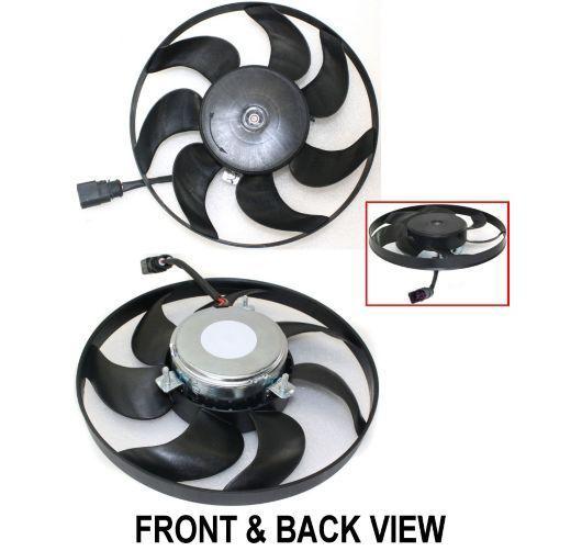 Right new auxiliary fan vw passenger side rh hand volkswagen jetta rabbit