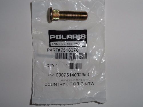 Polaris wheel stud 3/8-24x1.38 7518378 ranger rzr sportsman scrambler trail boss