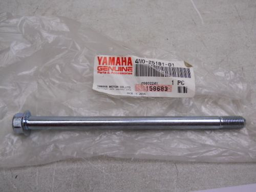 Yamaha nos pw50, 1981-87, 1990-97, wheel axle, # 4n0-25181-00-00   s-124/2