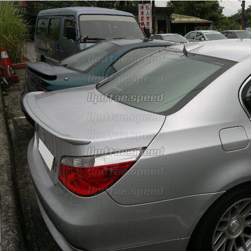 Painted color for bmw e60 4d sedan a type rear trunk spoiler 04 - 10 5 series  ◙