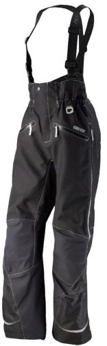 2014 klim women&#039;s alpine snowmobile bib gore-tex black medium tall