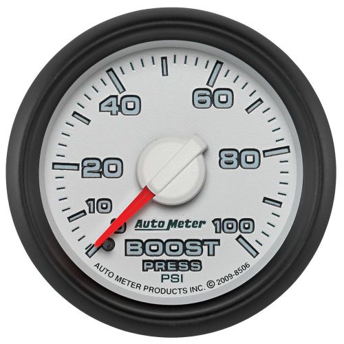 Auto meter 8506 factory match; mechanical; boost gauge fits ram 2500 ram 3500