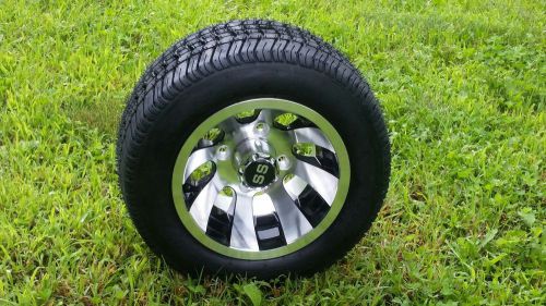 10&#039;&#039; golf cart wheel and dot tire assembly, fit: club car, ez-go and yamaha