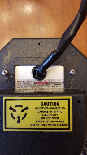 Bendix/king ks 270a pitch servo with faa 8130