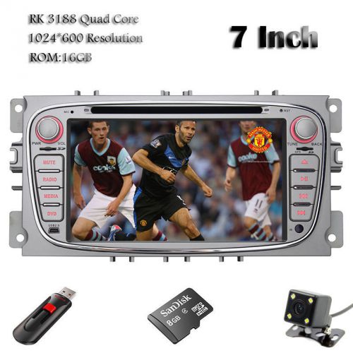 Android 4.4 quad core car dvd for ford focus/ mondeo/s-max /c-max gps navi radio