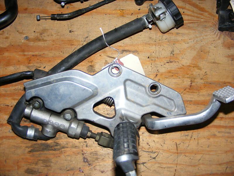 97 kawasaki zx1100d foot brake assembly