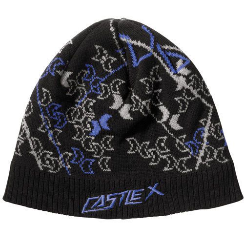 Castle x racewear ace mens beanie hat blue