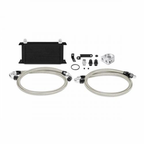 Mishimoto oil cooler kit | black | for subaru wrx sti 2008–2014 | mmoc-sti-08bk