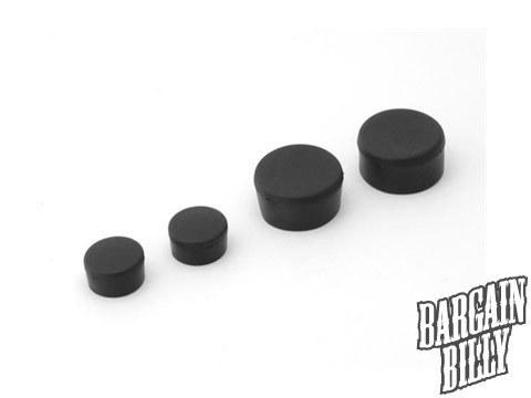 Black motorcycle fairing frame plugs for honda cbr 1000rr (2004-2007)