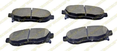 Monroe cx619 brake pad or shoe, front-monroe ceramics brake pad