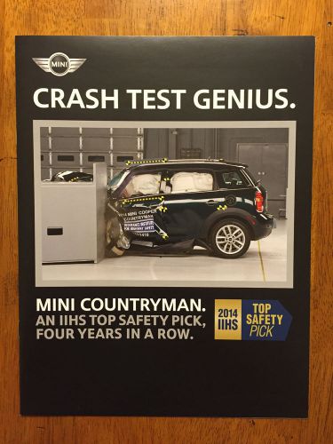 2014 mini cooper crash test status report