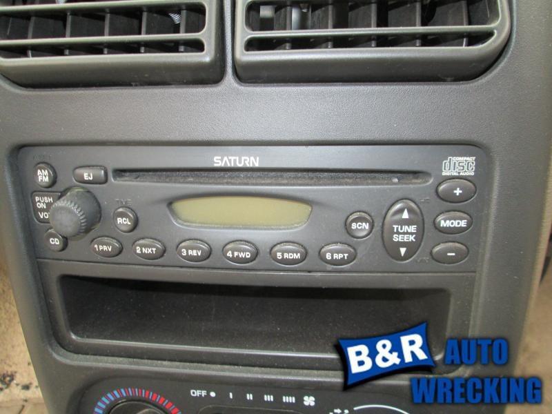 Radio/stereo for 00 01 02 03 saturn l series sedan ~ am-fm-cd player opt u1c