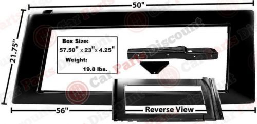 New dii top side window panel - rh right passenger, d-3754