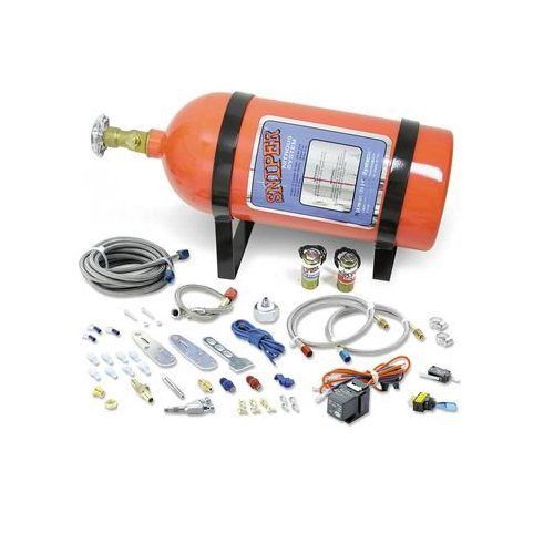 Nos nitrous system sniper efi wet 75-125 hp 10 lb. bottle orange 8-cylinder kit