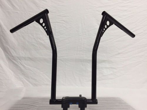 18&#034; ape hangers, z bars, handle bars, road 6 customs holey roller, narrow bottom