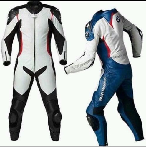 Bmw ms motorbike 100% pure leather suit with ce approved full protection