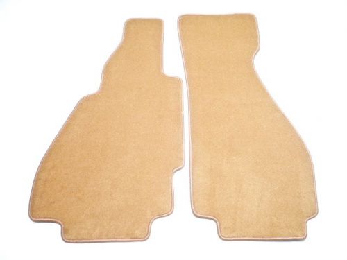 Tan vel. floor mats for ferrari 328 gts