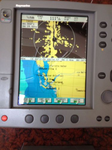 Raymarine rl80cplus radar chartplotter and 4&#039; 4kw open array pathfinder antenna