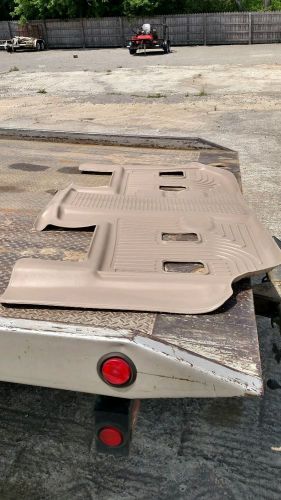 Husky liners 19263 weatherbeater floor liner mat tan 1 pc. 3rd seat