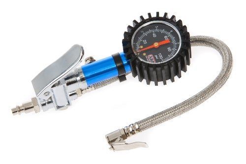 Arb arb605 blue inflator with gauge and braided hose