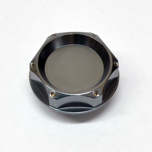 Honda 6 angle anodized gunmetal aluminum jdm oil filler cap