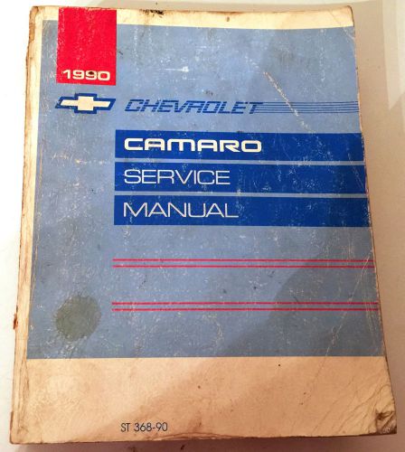 1990 chevrolet camaro service manual 3rd gen z28 berlinetta last year foriroc