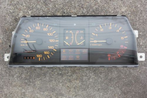 Jdm mazda familia 323 bf5p 4 door hatch mt gauge cluster speedometer oem 85