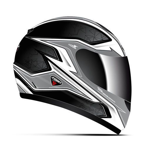 Zoan thunder sn/e helmet, silve r, xs