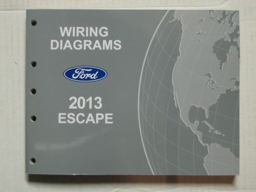 Ford oem wiring diagram manual 2013 escape