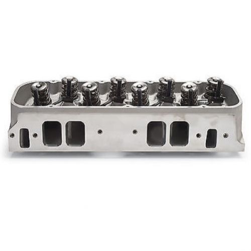 Edelbrock 77485 cylinder head satin aluminum complete 106cc