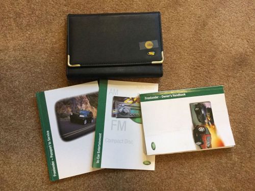 2001 land rover freelander owners manual plus