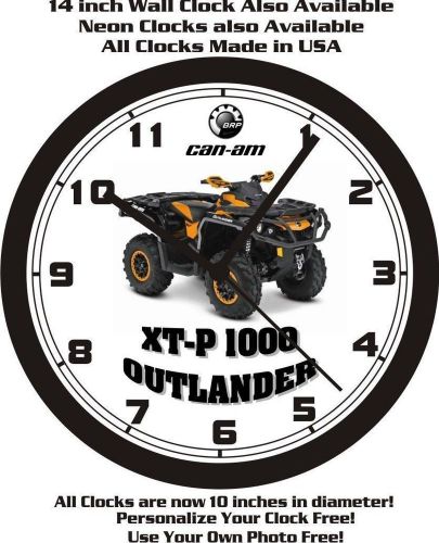 2015 can-am xt-p 1000 outlander atv wall clock-free usa ship!