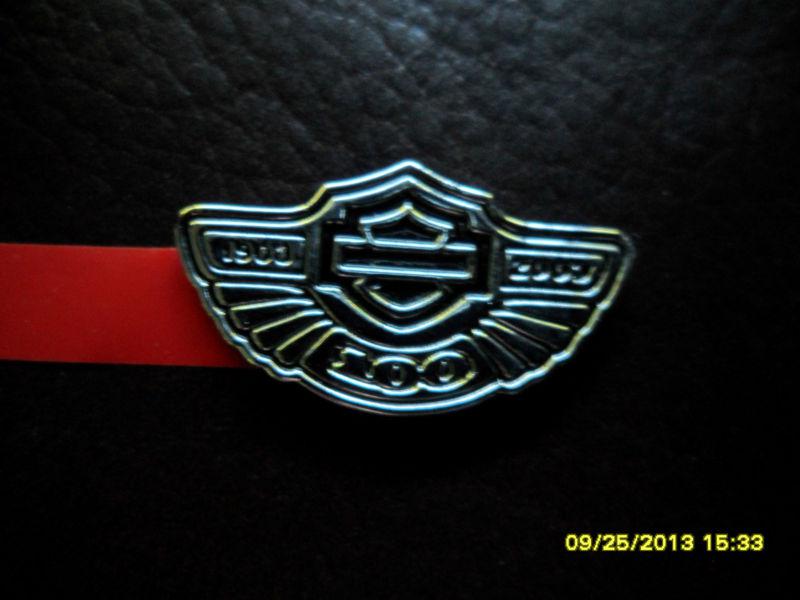 Harley davidson 100th anniversary. minature medallion