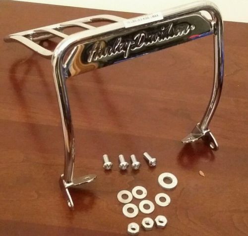 Genuine harley bobtail fender luggage rack &#039;00 - &#039;05 softail models