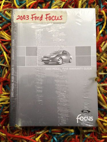 2003 ford focus owners manual brand new sealed set we ship out free same day