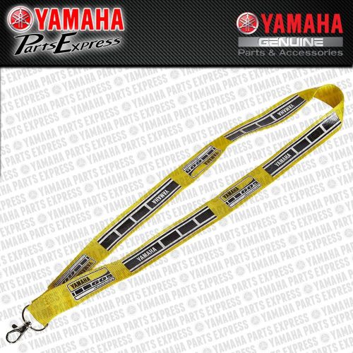 New genuine yamaha 60th anniversary key lanyard yzf yxz r6 r1 gcr-15lan-60-ns