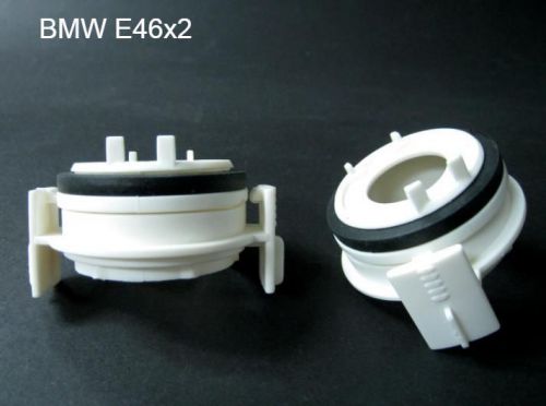 #a99 bmw e46 xenon h7 hid bulb adapter holder x 2 pcs free shipping