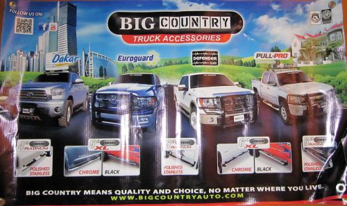 Big country truck part accessories shop banner! promo retail marketing 3&#039; x 2&#039;