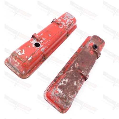 Chevrolet corvette original small block valve cover pair l1959-1967