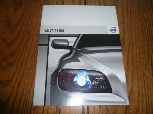 2007 volvo s v xc c range sales brochure