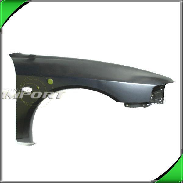 1997-2002 mits mirage 4dr passenger front fender primed steel s.lamp hole right