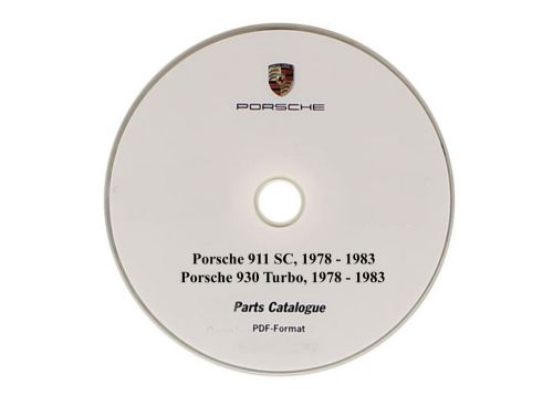 Porsche 911sc 1978-1983 incl. turbo 930  pdf parts catalogue