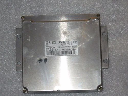 99 mercedes benz ml320 ml430 engine control computer module a 026 545 66 32