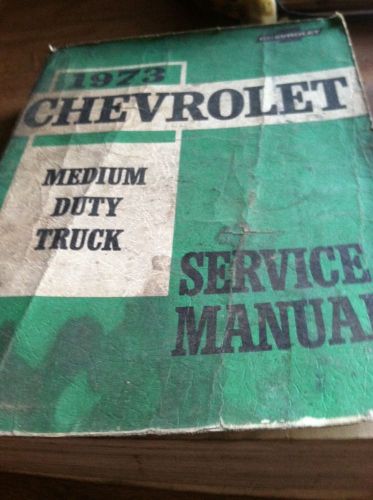 1973 chevrolet medium duty truck service manual