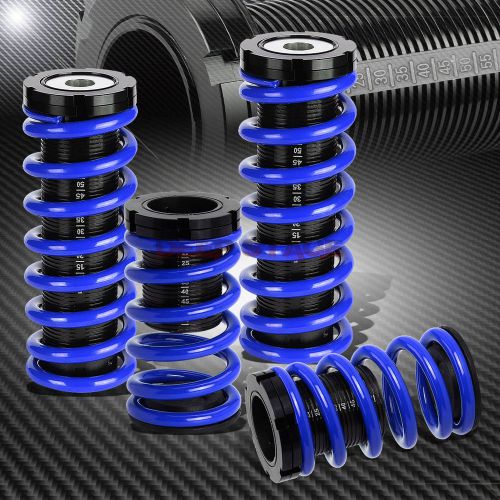 Front+rear suspension scale coilover 1-3&#034; spring blue for 00-05 mit eclipse 3g