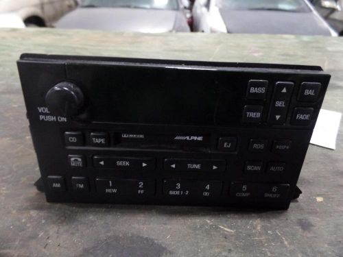 99 lincoln continental am-fm cassette cd control id: xf3f-18c870-bf