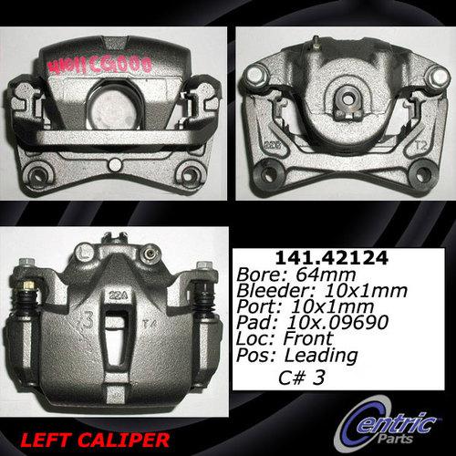 Centric parts disc brake caliper 141.42124