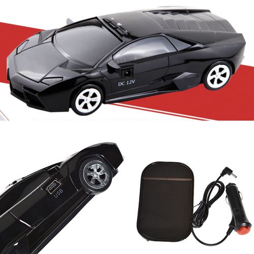 Car lamborghini shape 360°full-brand radar detector radar&amp;navigator voice report