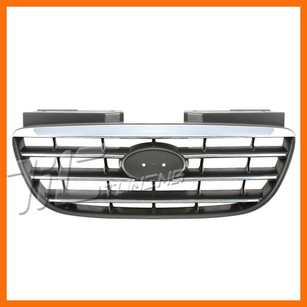 Fits 07-09 hyundai elantra gls se limited front plastic grille body assembly