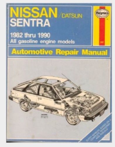 Haynes nissan sentra 1982-1990 b11